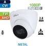 Cámara Domo IR HD-CVI 1080p IR 40 Mts CON AUDIO Dahua (HAC-HDW1200TQ-A)